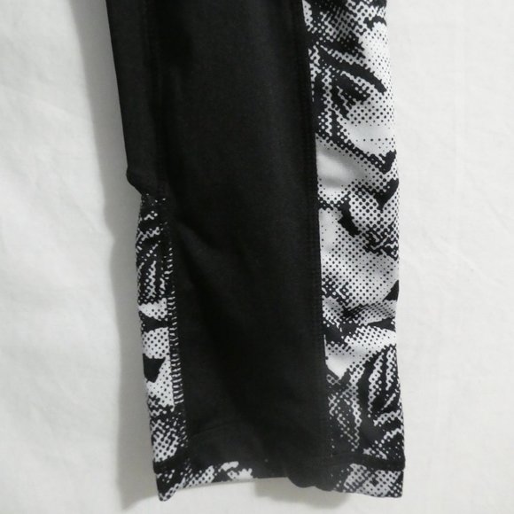 ENERGIE white printed floral black leggings, size small, junior, BNWOT - Picture 6 of 10